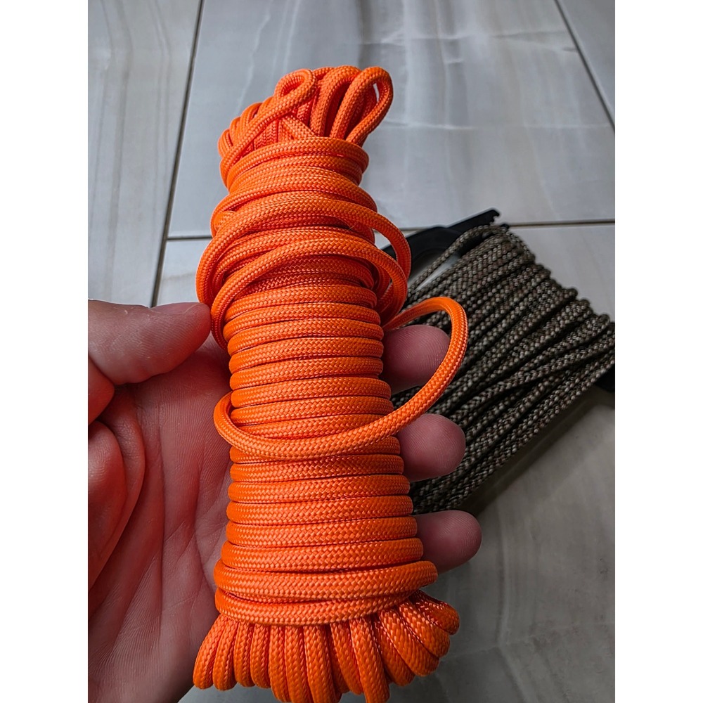 Outdoor Survival Cordage Bundle‎ Paracord Camo Rope Twine and Nylon Webbing Set - Picture 12 of 16